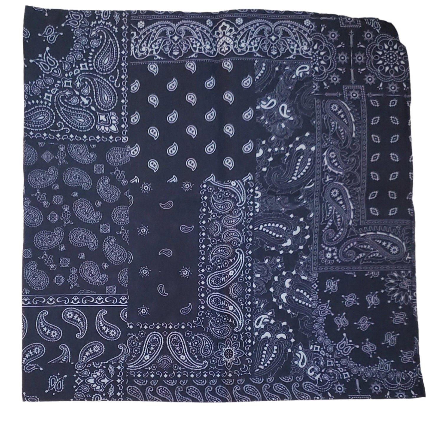 Navy Bandana Print- Bandana