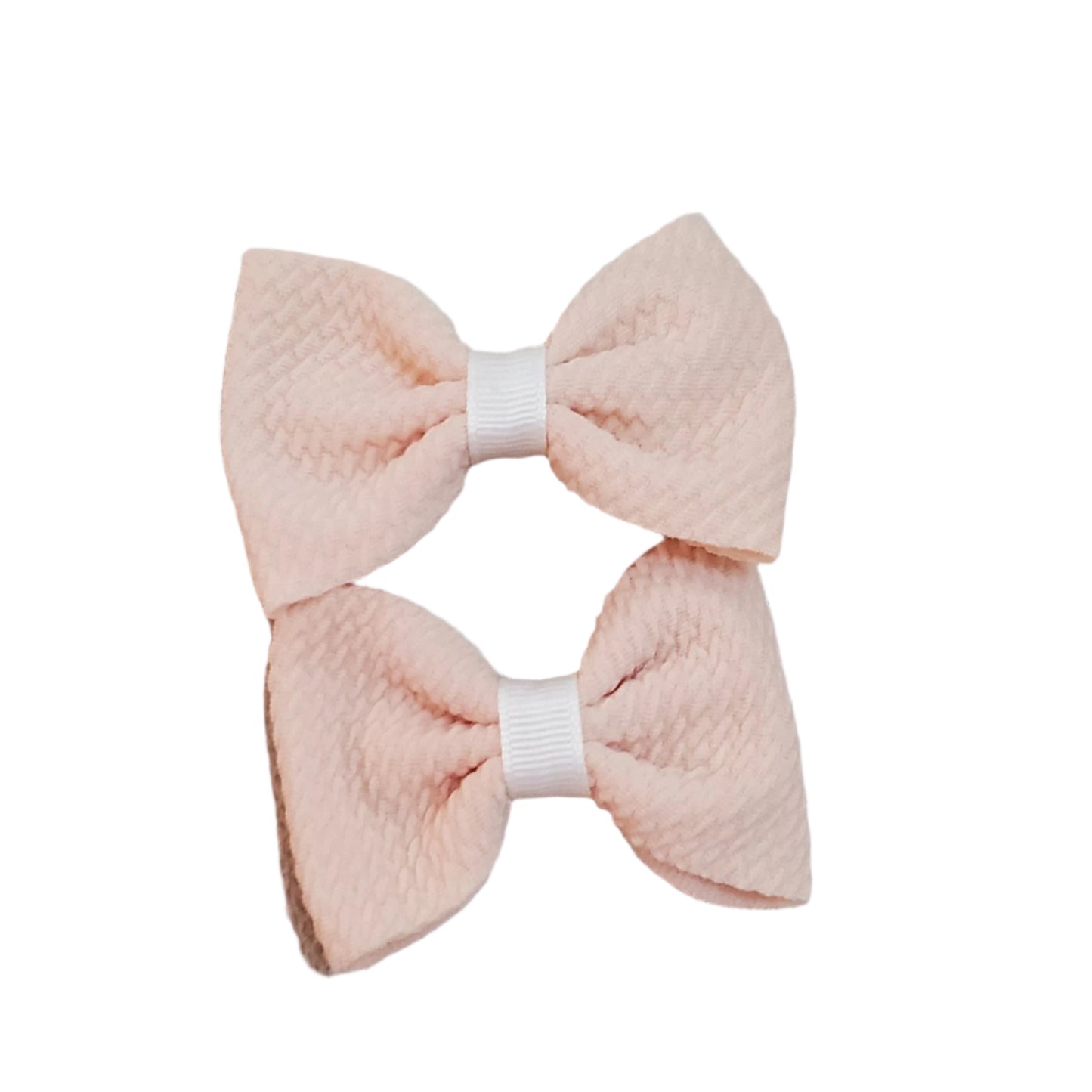Small Soft Bow Clip 2pk