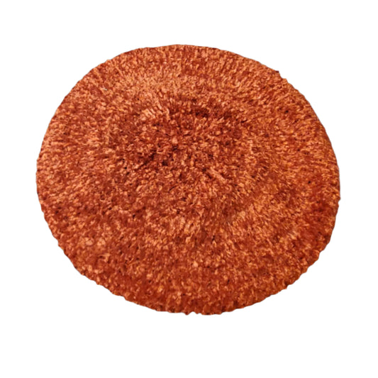 Solid Chenille Rust Snood