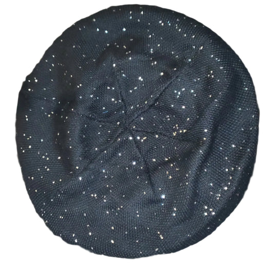 Knit Dotted silver Snood