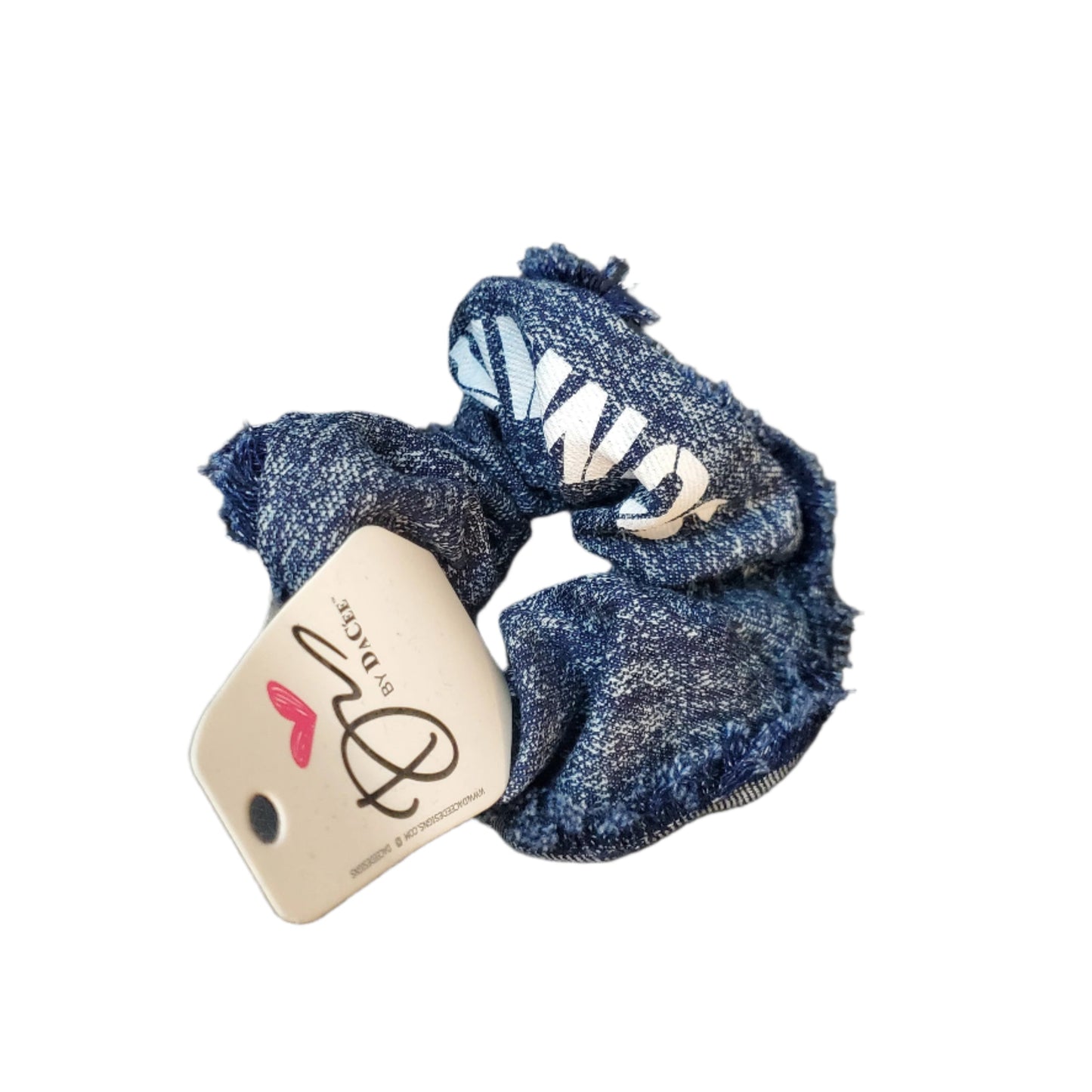 Denim Summer Scrunchy