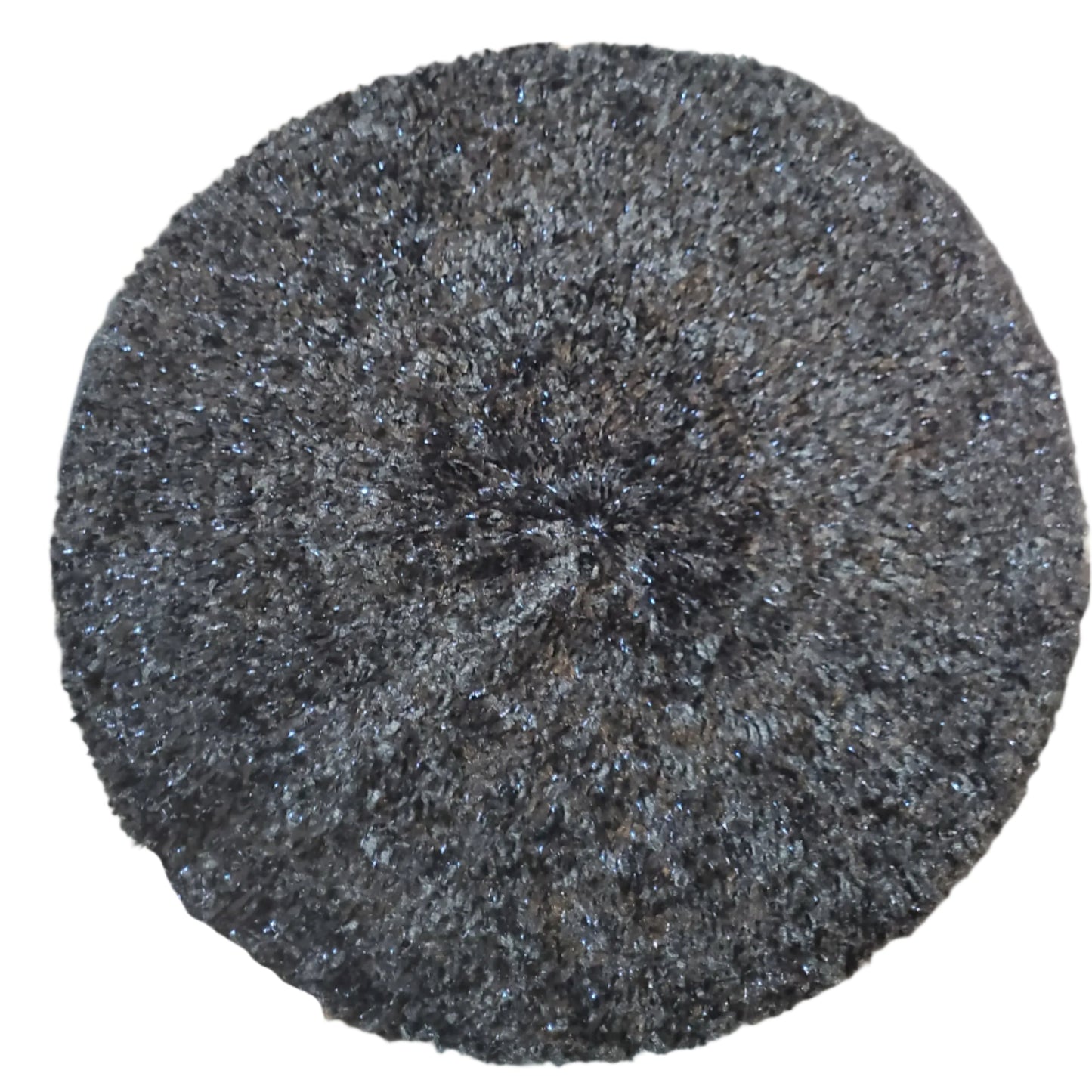 Black with Royal Lurex Chenille Snood - Lined