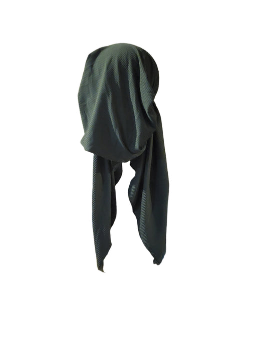 Hunter Raised Ribbed Stretch Headscarf