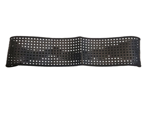 Black Perforated Leather Junior Band