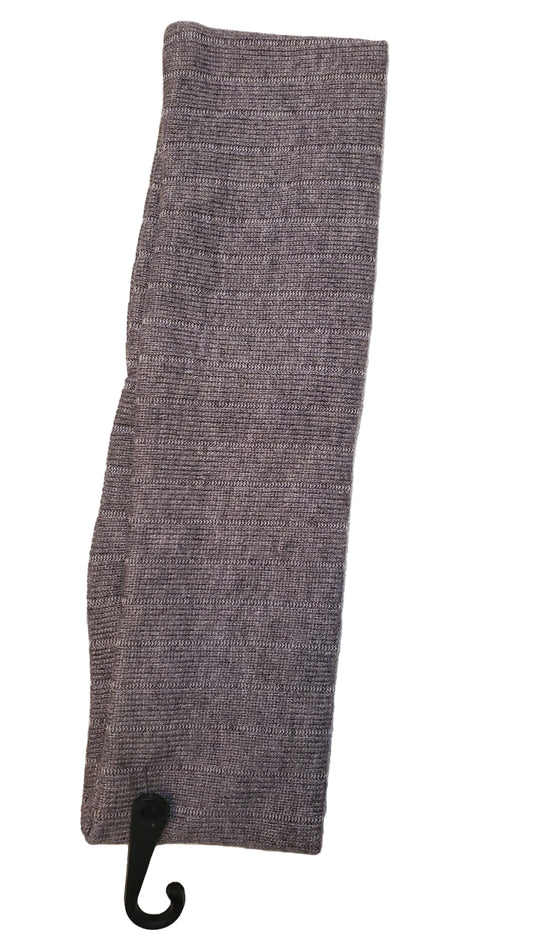 Gray Sweater Ribbed Band