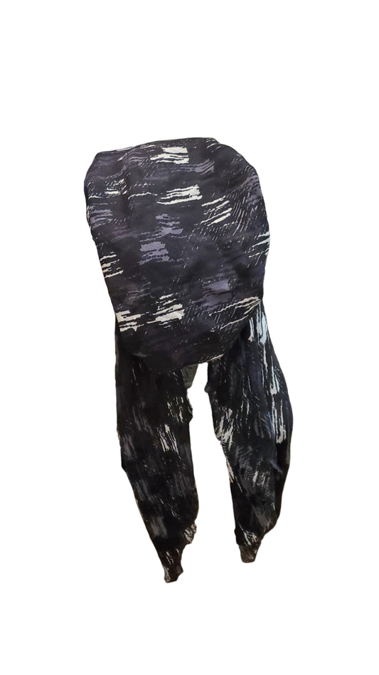Black Airbrush Pretied