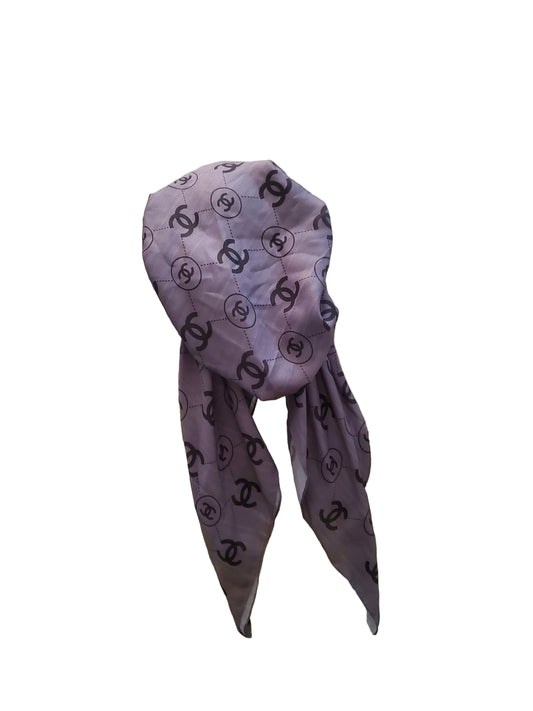 Gray/Black C Design Pretied